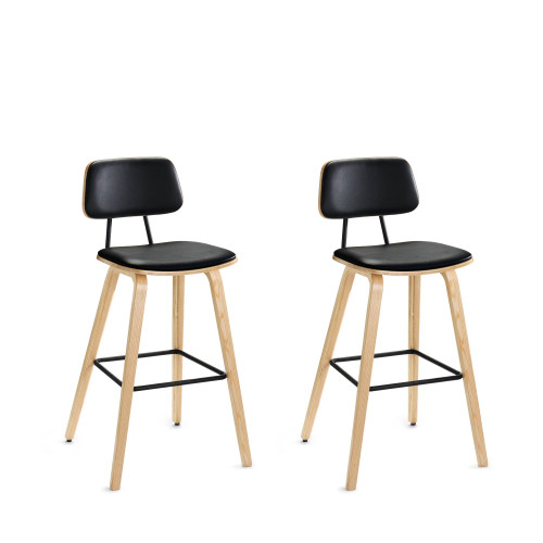 Kerbey Barstools are sold in sets of two, reducing packaging waste by shipping together in one box