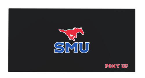 60" x 30" Black Southern Methodist University Desktop