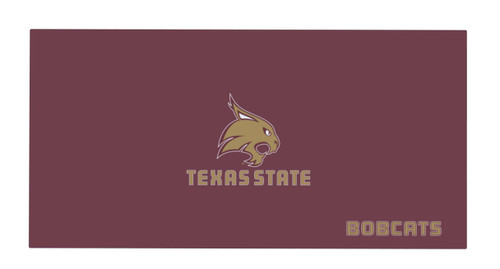 60" x 30" Maroon Texas State University Desktop