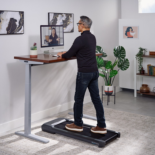 Introduce more movement into the workday with an under-desk walking pad that’s quiet and steady enough for calls, meetings, and focused work