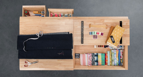 Store all kinds of tools and supplies for your favorite hobby, whether that's sewing, drawing, painting, sculpting, or beading