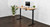 60" x 30" Bamboo Standing Desk with Advanced Paddle Keypad