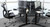 J3 Ergonomic Chairs with a 3-Pack configuration of UPLIFT 120-Degree Standing Desks