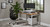 J3 Ergonomic Chair with ATX Standing Desk Converter in seated position