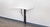 A coiled power cord and included adhesive backed cable ties improve aesthetics and keep the floor clear of tripping hazards and tangled cords