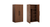 The interior of the wardrobe has adjustable shelves and ample hanging space for bags or coats