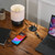 Power Grommet with USB can charge multiple devices at once
