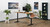Non-slip bottom material provides extra grip to keep the Desk Pet Bed firmly in place on Sidecar Shelves, Desk Extensions, and wherever else the bed lands