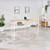 Add a Standing Height 4-Leg Table to create a functional meeting area for teams