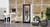Dillo Lounge Collection with OnePod Office Phone Booth and White Laminate Standing Desks