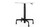 16" travel range from 29" to 45" with a 1" thick desktop
