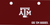 30" Maroon Texas A&M UPLIFT Collegiate Desktop with grommets