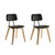 Kerbey Barstools are sold in sets of two, reducing packaging waste by shipping together in one box