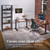 Use a seated height side table to create an L-shape workstation