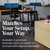 Choose a laminate finish that ties your gallery panel to the rest of your desk setup