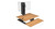 The E7 Electric Standing Desk Converter gets you standing, no matter your current desk setup (Bamboo surface shown)