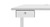 REDIRECT - Compact Desk Drawer - White (White Collection)