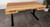Natural Hickory Solid Wood Narrative Standing Desk