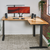 Maximize your corner space while doubling your desktop with a corner desk built for performance