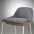 Rivervue Barstool Seat (Qty 2) [River Rock]