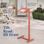 Tilt it up for reading or sketching, with a steel lip to hold your pages and a level side for your coffee