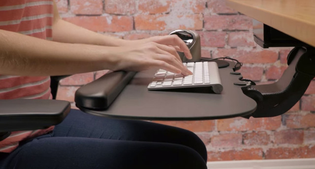 Big Ultra-Thin Keyboard Tray System | UPLIFT Desk