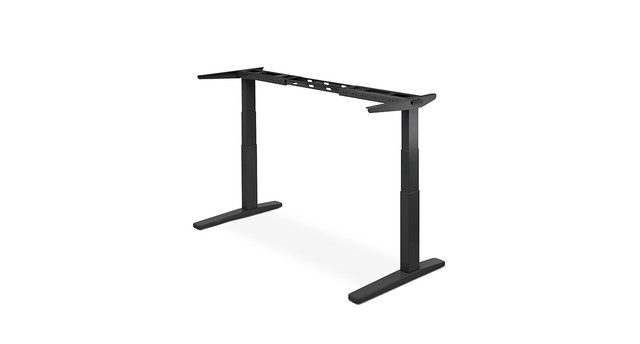 UPLIFT V3 2-Leg Standing Desk in Black