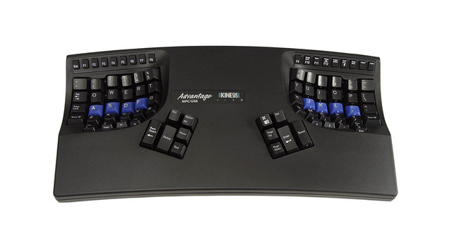 【KINESIS】Advantage KB500USB/QD【KINESIS】 Kinesis Advantage KB500 Ergonomic Keyboard, USB/MPC, Black
