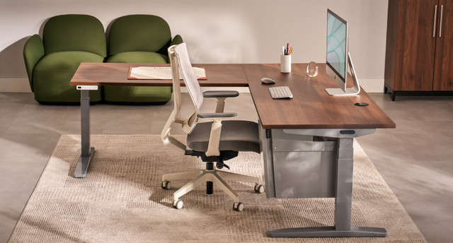 Maximizing vertical space with under-desk storage | UPLIFT Desk
