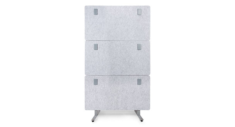 Wall Free Standing Acoustic Screen with Whiteboard - Hunt Office