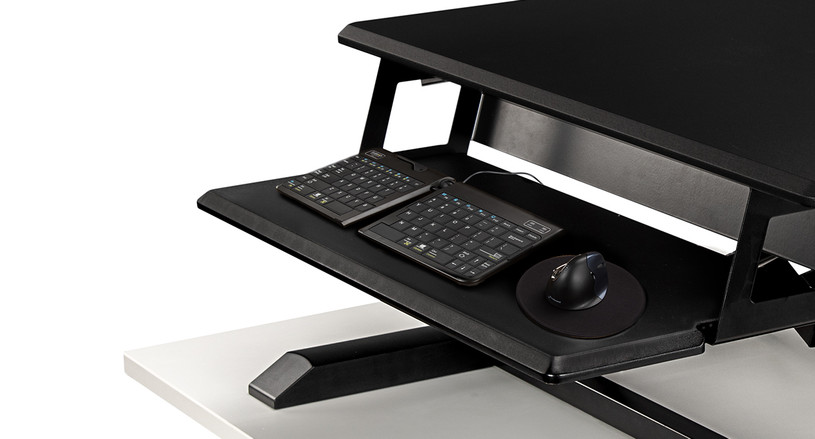 uplift adapt plus height adjustable standing desk converter