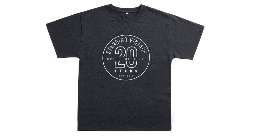 20 Year Anniversary UPLIFT Desk T-Shirt