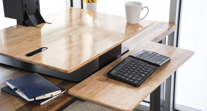 uplift height adjustable standing desk converter review