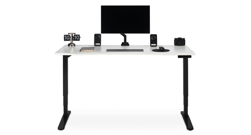 Single Monitor Arm, Desk Mount, Fully Adjustable Monitor Arm, Single Monitor