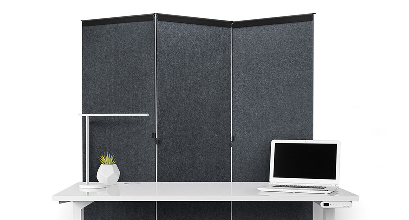 3 Panel Acoustic Room Divider By Uplift Desk