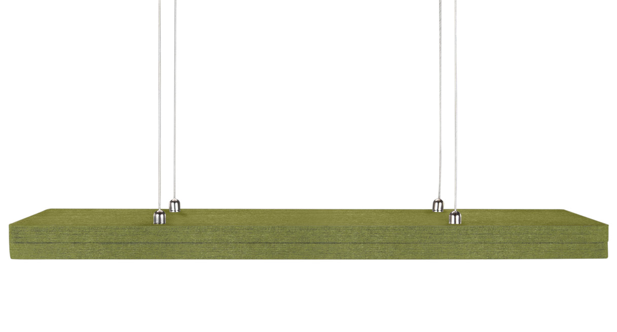 Rectangular Acoustic Ceiling Cloud by UPLIFT Desk (7806)