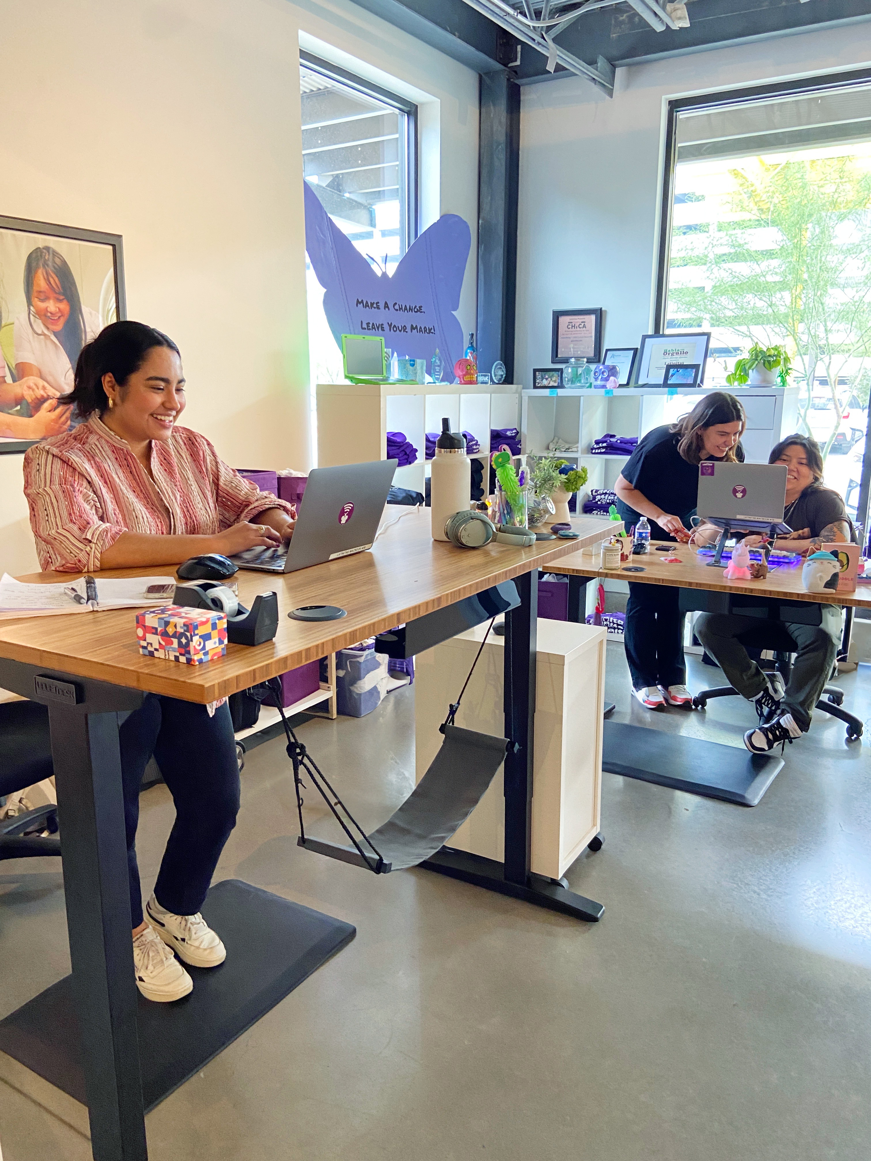 Latinitas: Desk Donation Program Spotlight | UPLIFT Desk - UPLIFT Desk