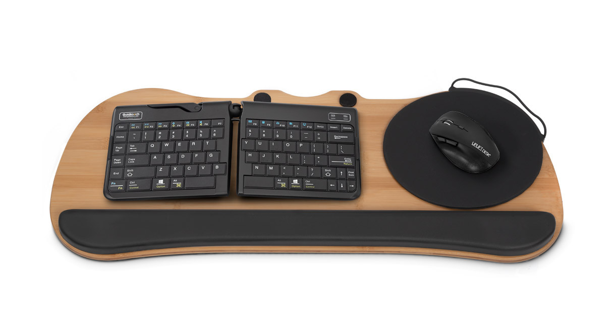 Aeron Chair + Keyboard Tray, I've added a keyboard tray and…