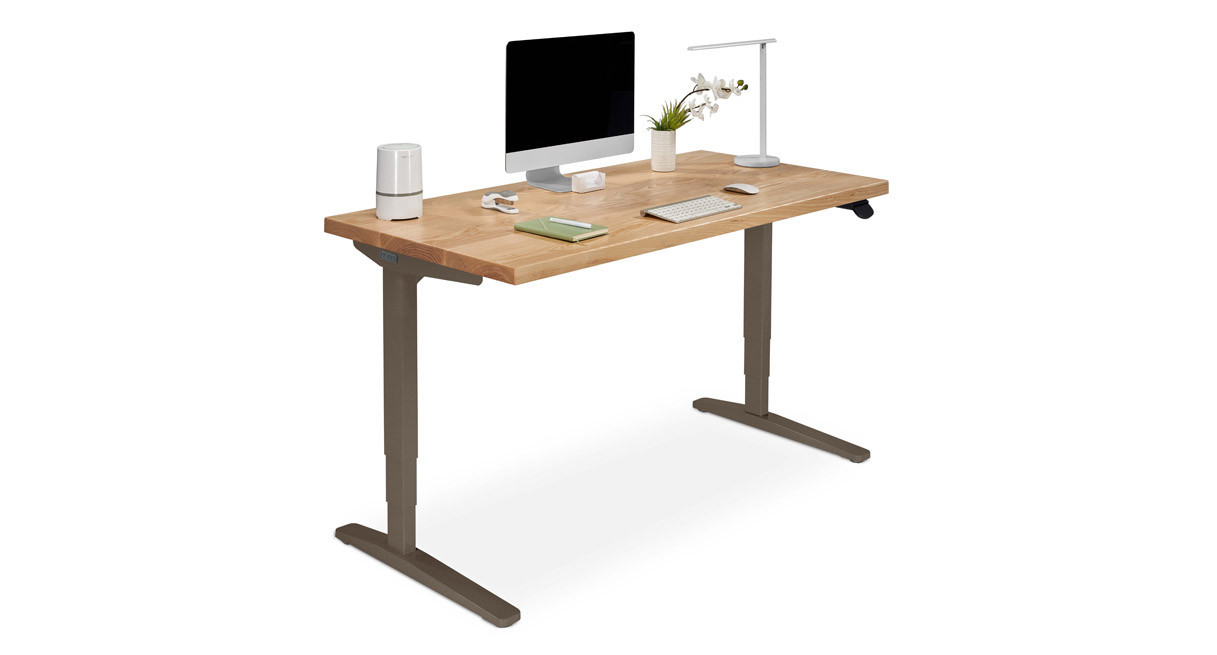 Custom Solid Wood Standing Desk