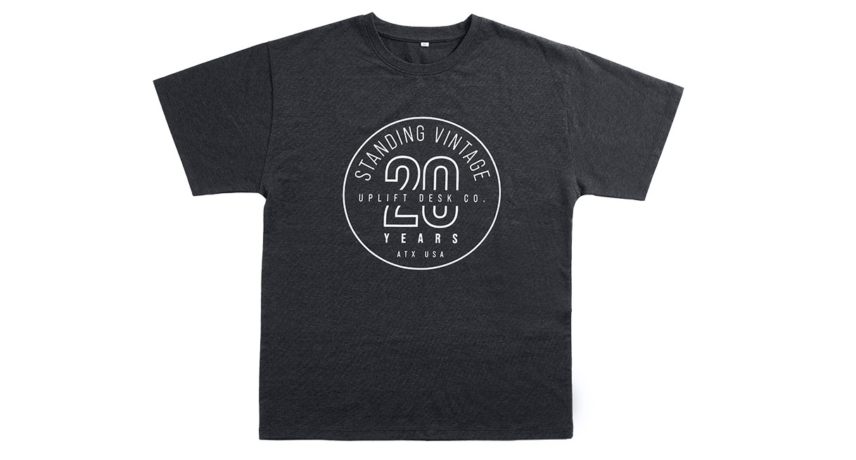20 Year Anniversary T-Shirt | UPLIFT Desk