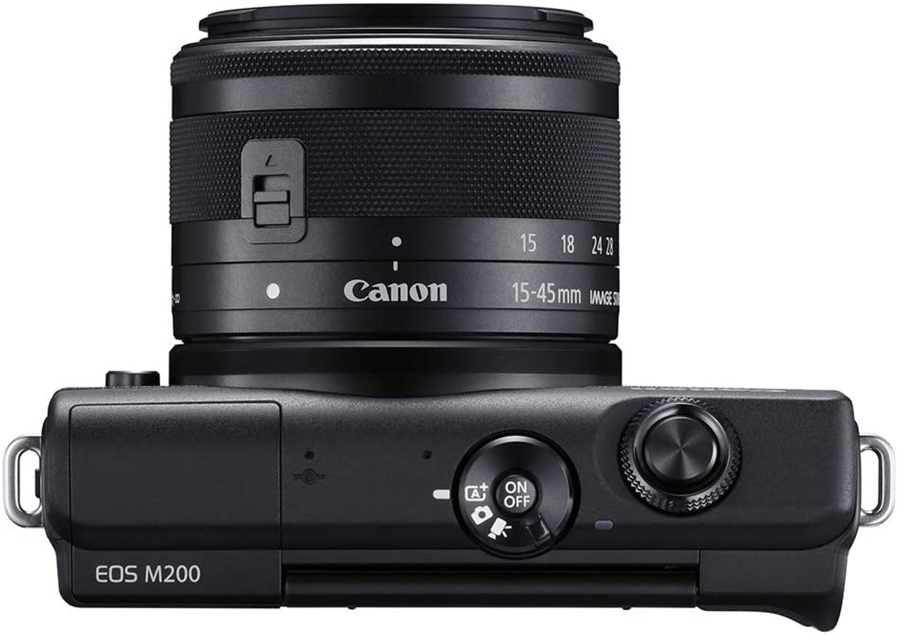 Canon EOS M200 Cámara Digital compacta sin Espejo con Lente EF-M de 15-45  mm