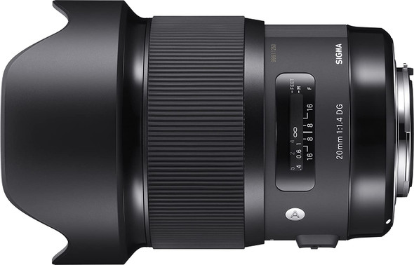 Sigma 20mm F1.4 ART DG HSM Lens for Nikon