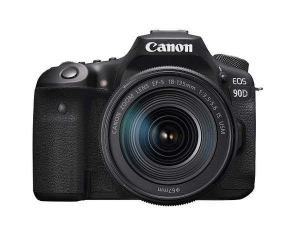 Cámara Canon EOS 90D EF-S 18-135mm f/3.5-5.6 IS USM + Tarjeta SDHC de 16GB UHS-I