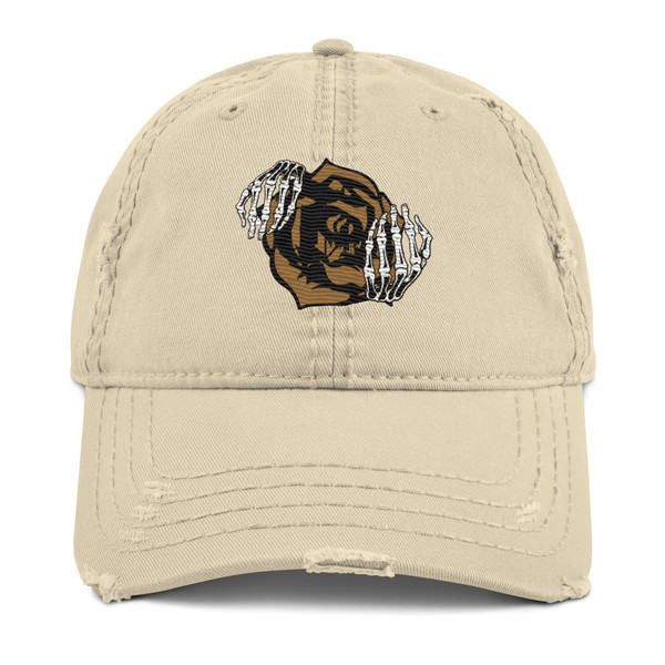  Withered Rose Distressed Hat