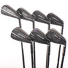 Callaway Apex Ti Fusion Black Forged Iron Set 5-PW,AW Axiom Stiff Graphite RH