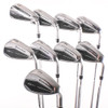 TaylorMade Qi Iron Set 5-PW,AW,SW,LW C-Taper Lite 105 R-Flex Steel RH (+1")