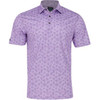 New Men's Greg Norman ML75 Octopus Polo Golf Shirt - Purple - G7523K584