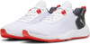 New Men's Puma Fusion Crush Sport Golf Shoes - White/Coal - 379204 01