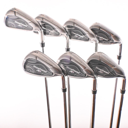 Callaway Steelhead アイアンセット R-flex New Callaway Steelhead XR Iron Set 5-PW,AW XP 95 R-Flex Steel RH