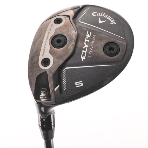 Callaway Elyte Ti 5-Wood 18* Denali 6.5 60g X-Flex Graphite LH +HC